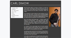 Desktop Screenshot of carldimow.com